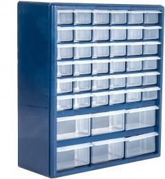 Luxury storage box with 42 drawers Stalwart